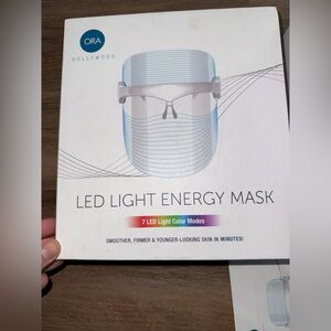 ORA Hollywood LED Light Energy Mask - White/Clear (only 5 colors are working)